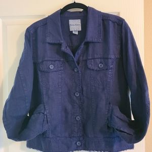 Tommy Bahama Two Palms raw edge jacket